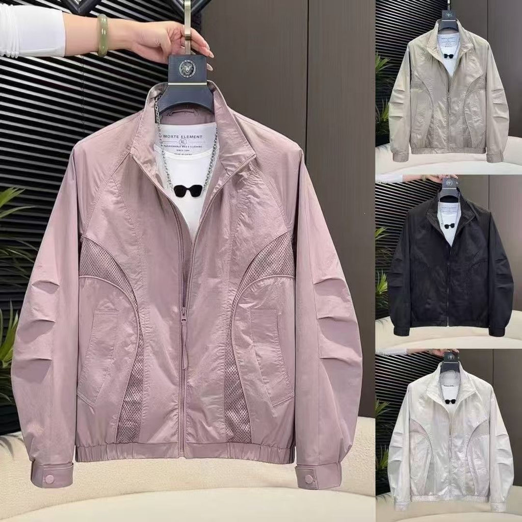 Men's Workwear Stand Collar Casual Jacket