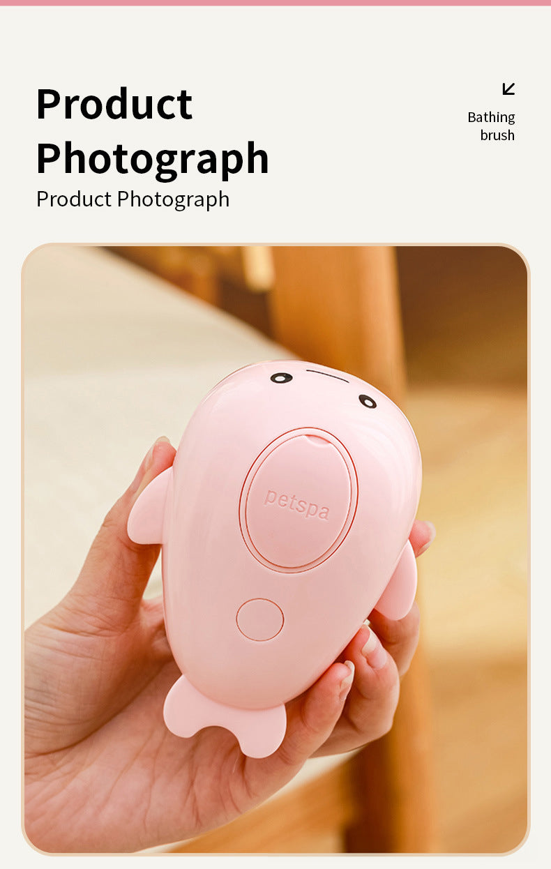 New rechargeable 3 In1 Steamy Pet Cat Brush Cleanser Vapor Pet Spray Comb grooming shedding Cat Steam Brush