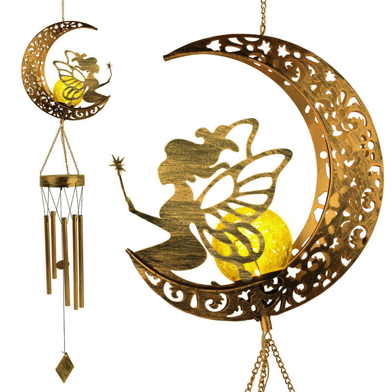 Solar Outdoor Light Moon Fairy Light Lawn Garden Light Garden Villa Waterproof Landscape Decorative Light Flood Light