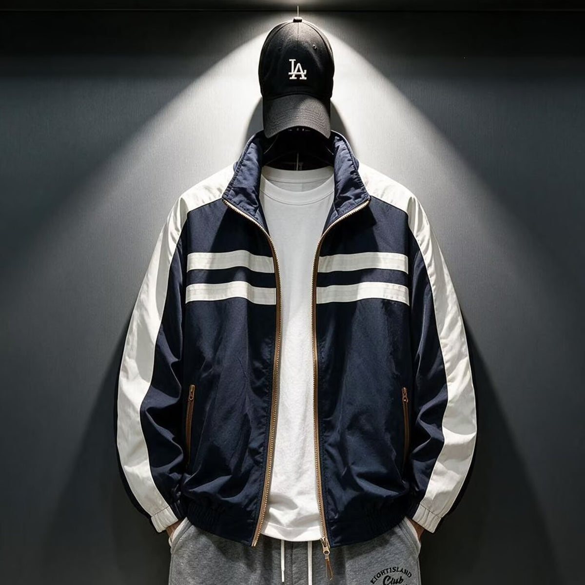 Men's Casual Stand Collar Jacket